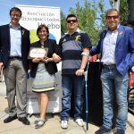 Premio ADUT 2017 varias personas posando para una fotografía en un evento, posiblemente relacionado con deportes o turismo