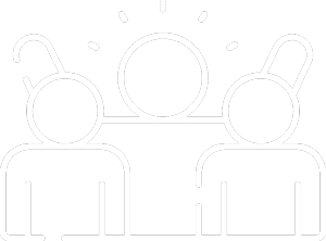 equipo ADUT icono de una persona con dos menores